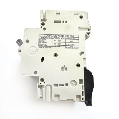 Dorman Smith AT16D Black Clip D16 16A 16 Amp 3 Pole Phase MCB Circuit Breaker Type D